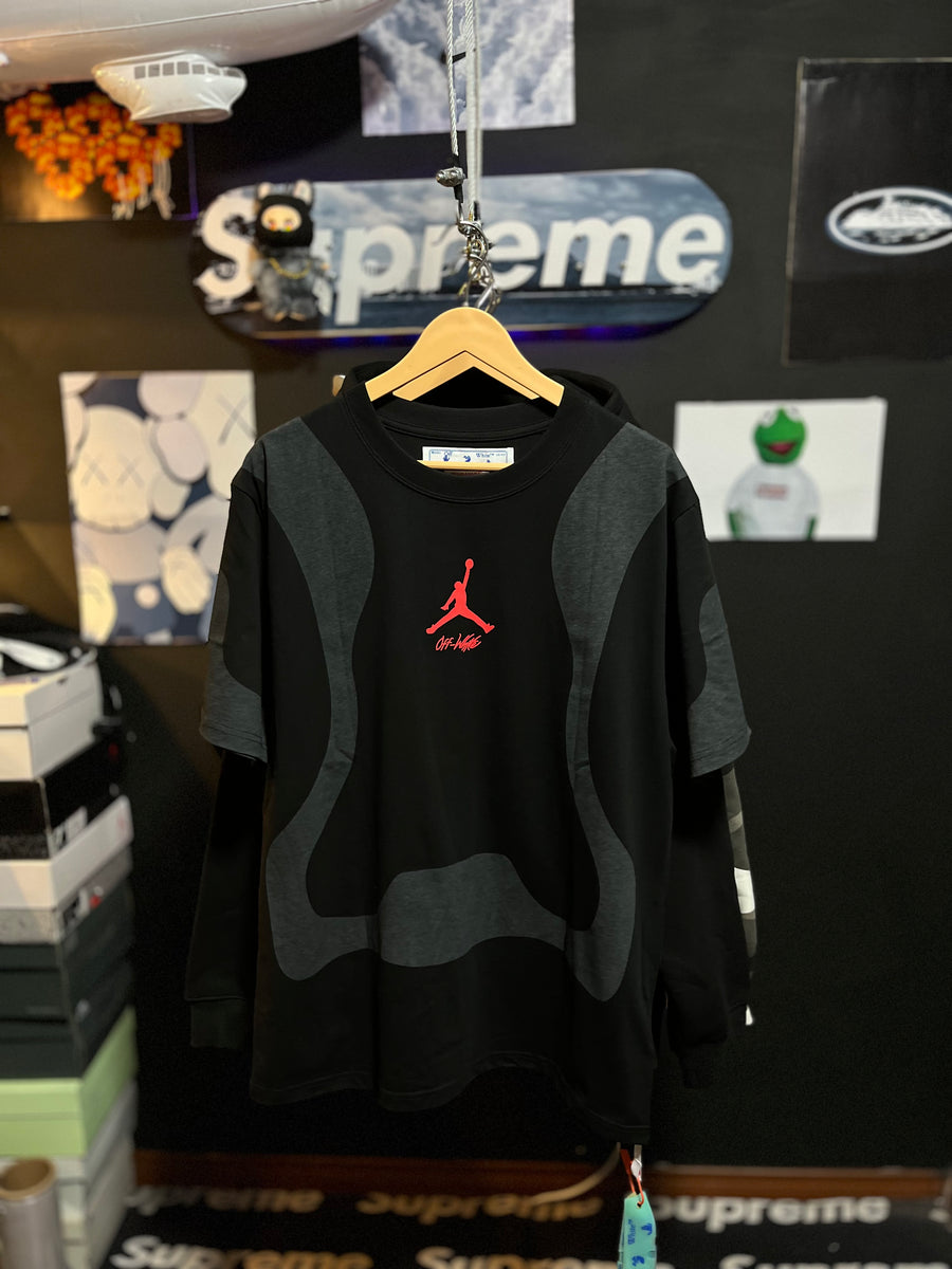 Off-White x Jordan T-Shirt 'Black'