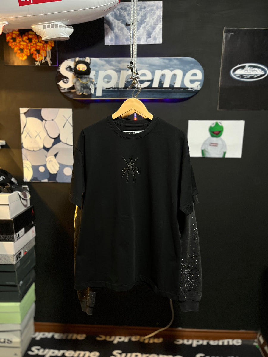 Camiseta Sp5der TM Rhinestone
