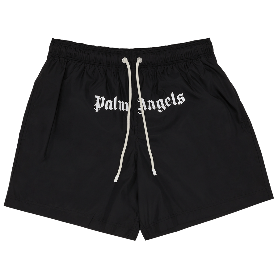 Palm Angels Classic Logo Swimshorts 'Black'