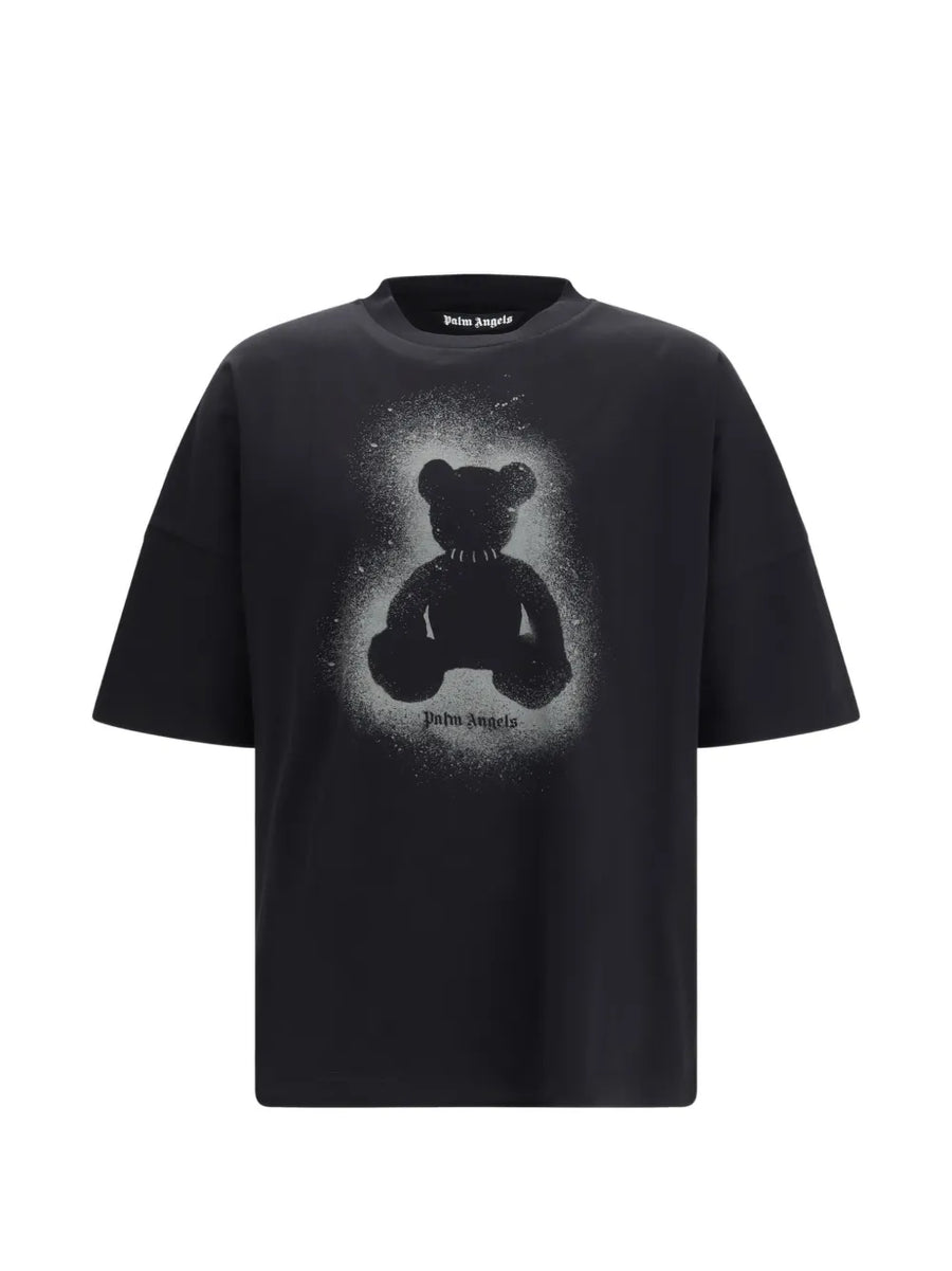 Palm Angels playera con oso estampado