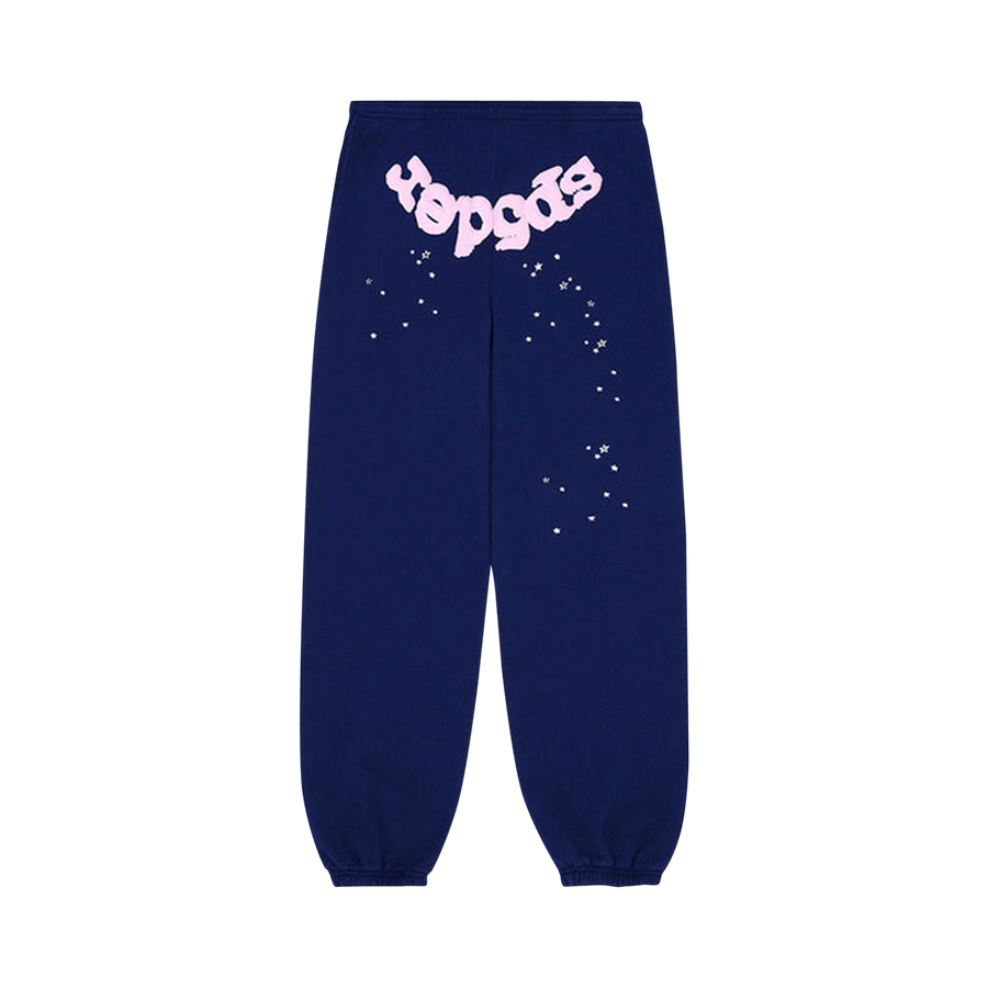 Sp5der OG Web Sweatpants 'Navy'