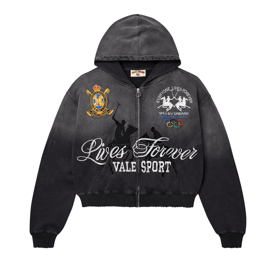 Vale Forever Rock Zip Up 'Black'