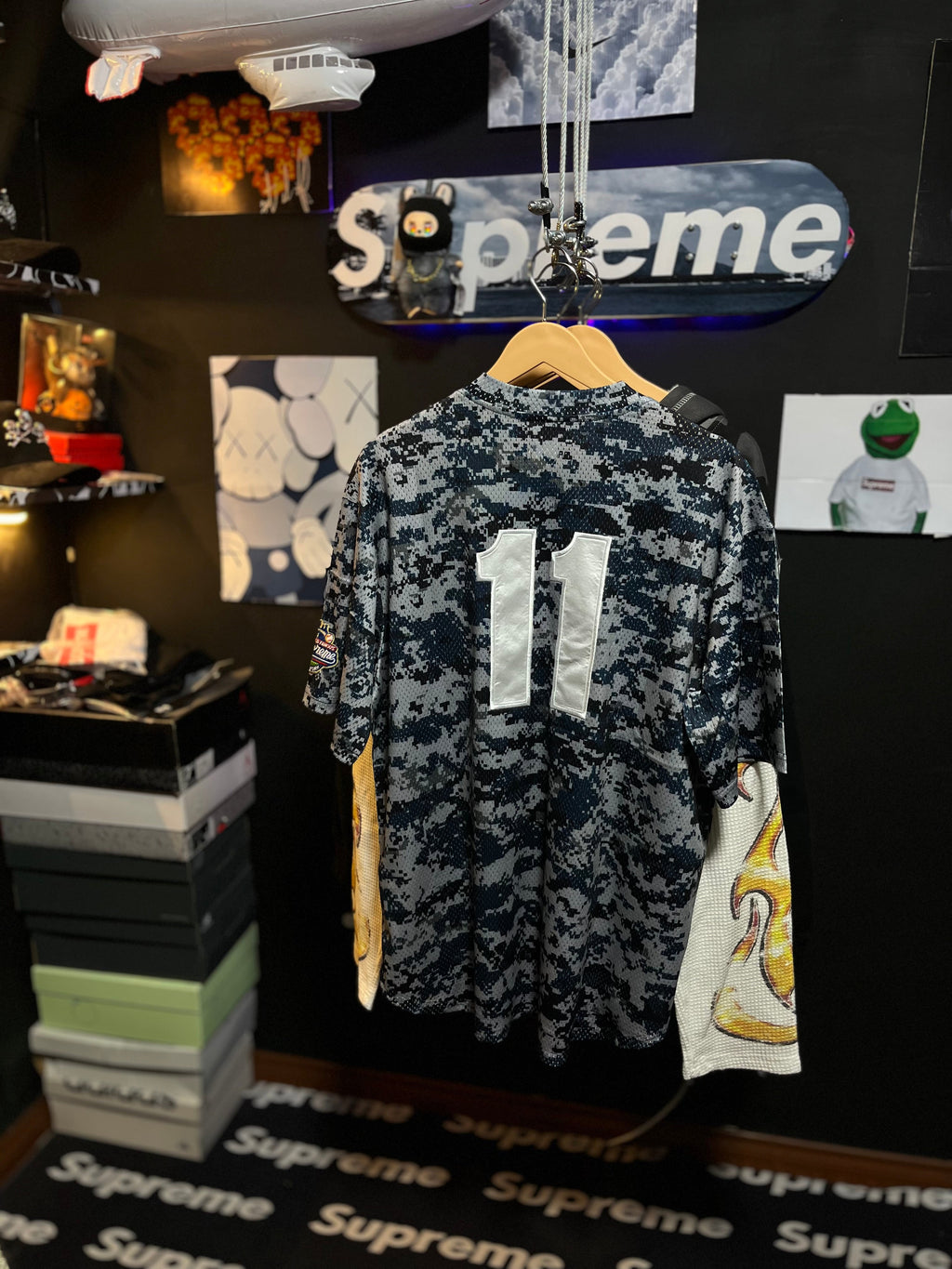 Supreme Top S Logo Henley