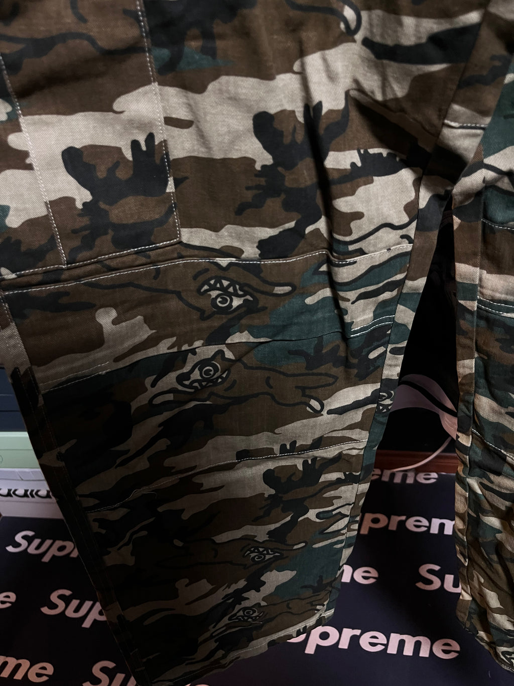 Icecream RUNNING DOG WOODLAND CAMO