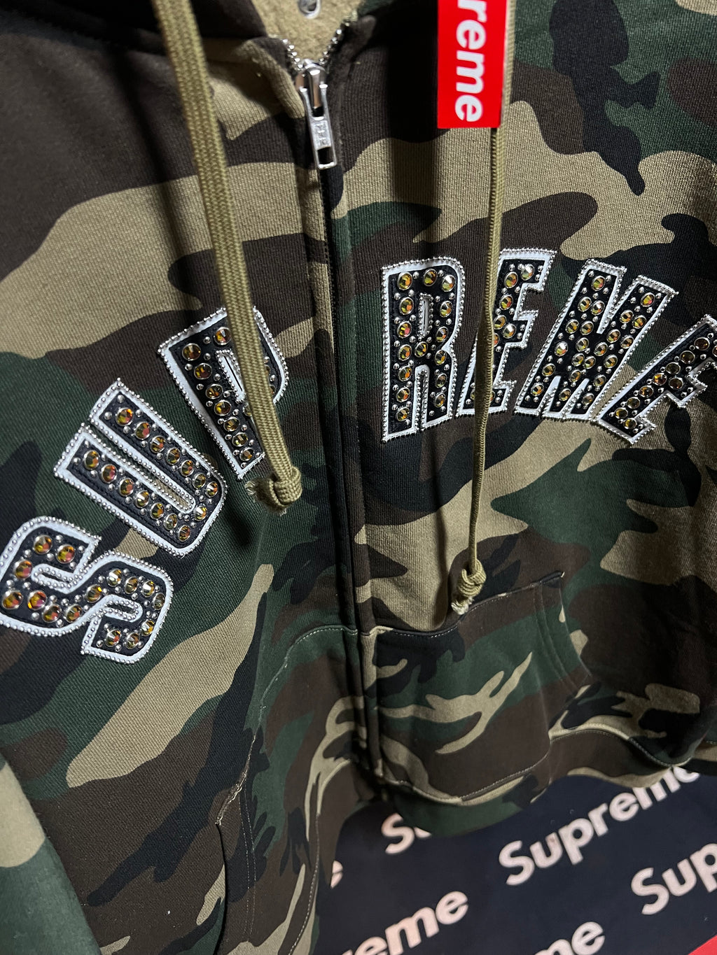 Supreme x B.B. Simon Zip Up Hooded