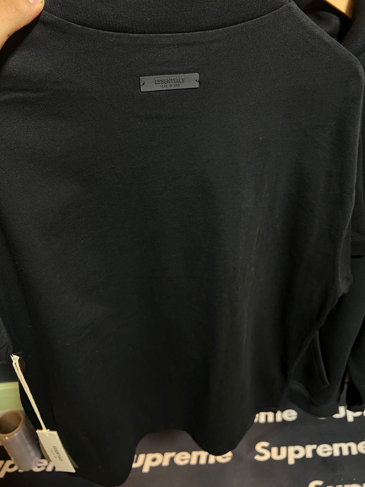 Fear of God Essentials NBA Tee Black