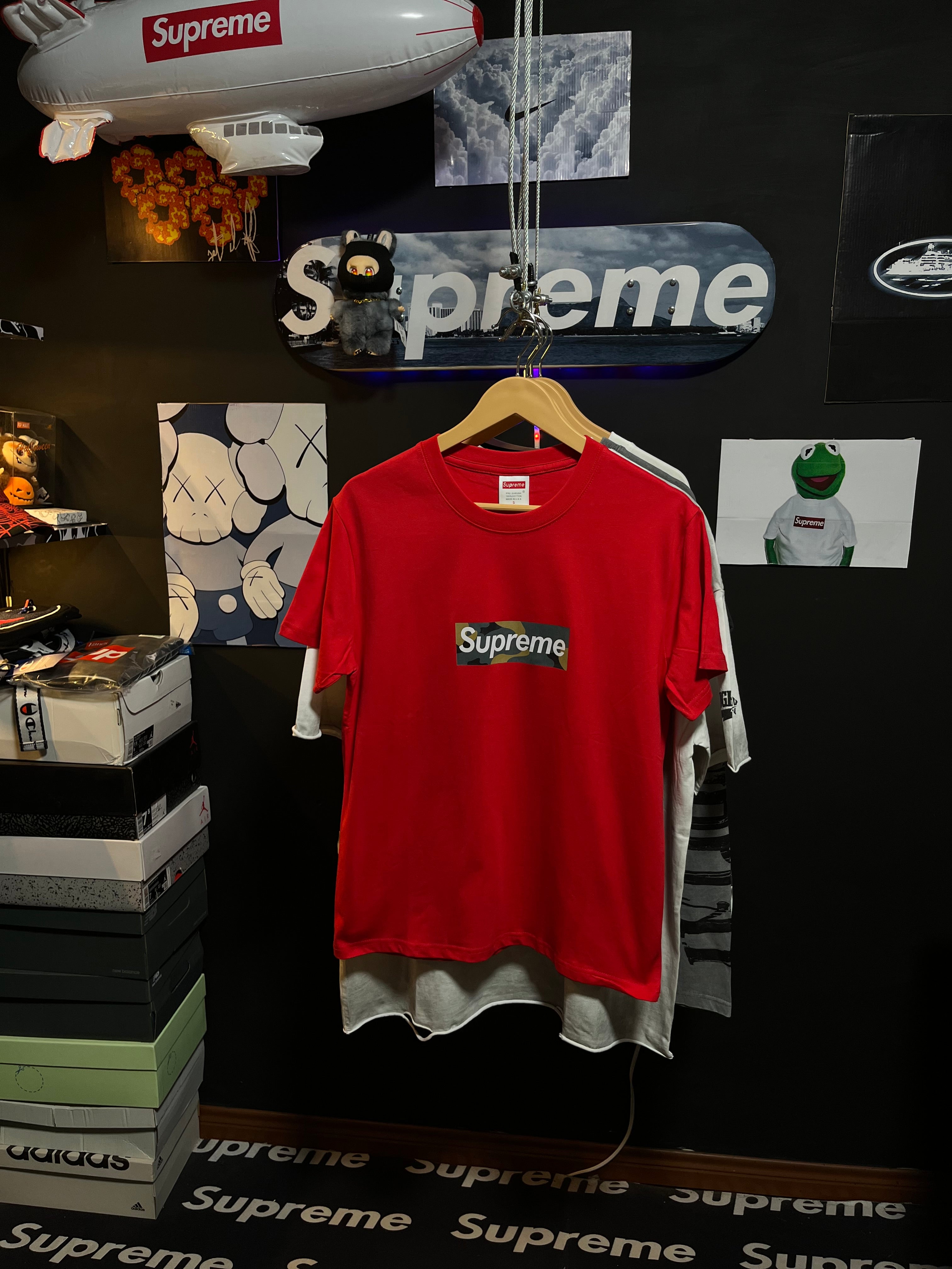 Supreme Supreme Camo Box Logo Tee