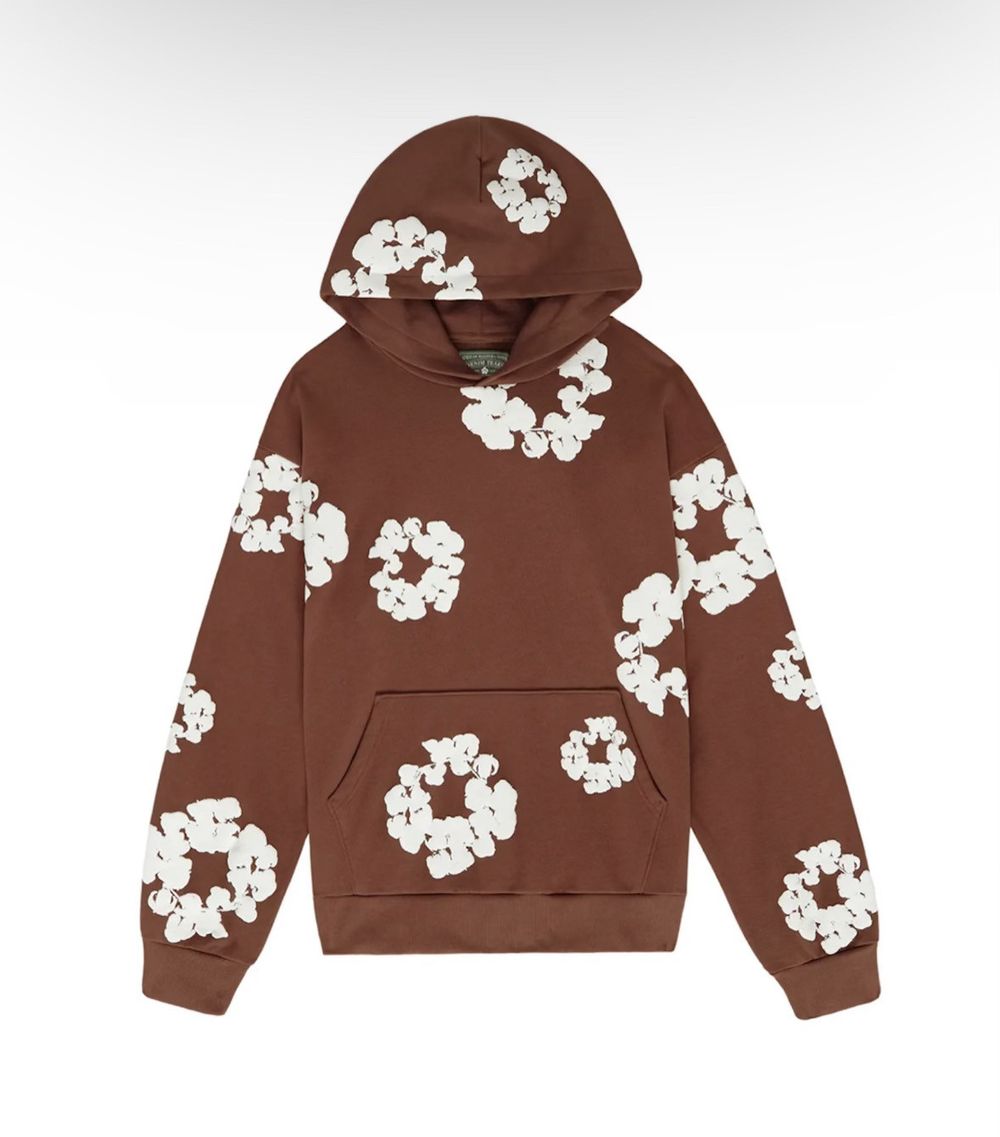 Denim Tears The Cotton Wreath Sweatshirt 'Brown'