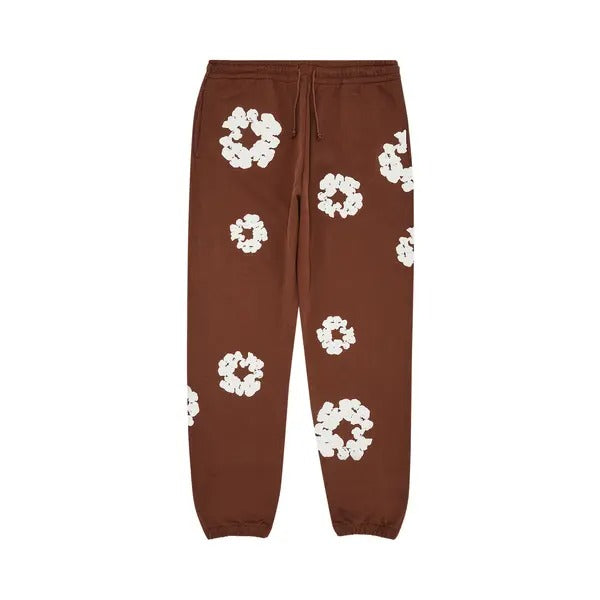Denim Tears The Cotton Wreath Sweatpants 'Brown'