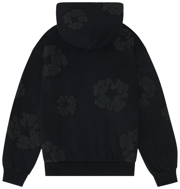 Hoodie en denim Tears Cotton Wreath Balck