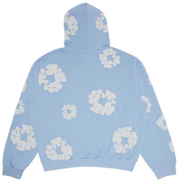 Denim Tears The Cotton Wreath Hoodie | Blue