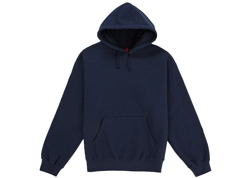 Supreme Hoodie Con Aplique Satinado | Azul