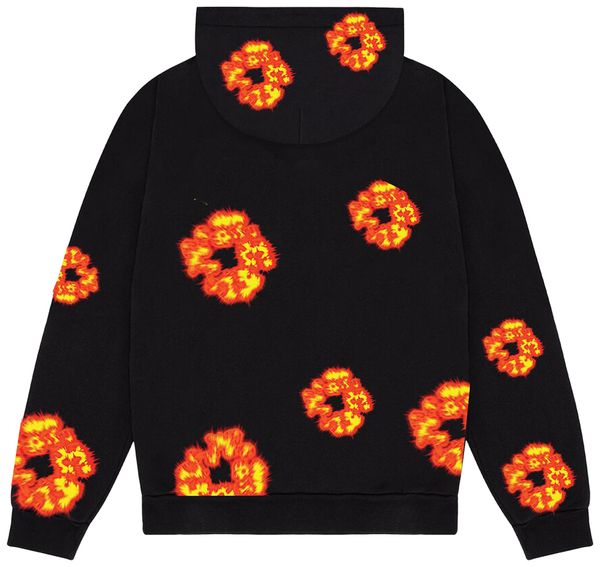 Denim Tears Hoodie Offset Wreath | Negro