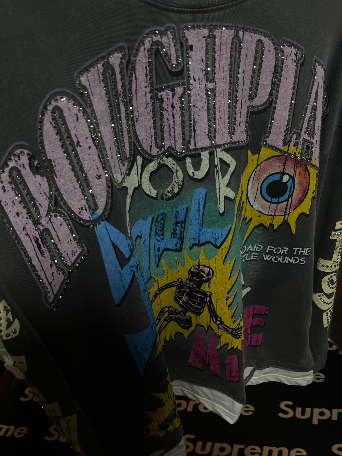 Rough play Bandaid grey soul
