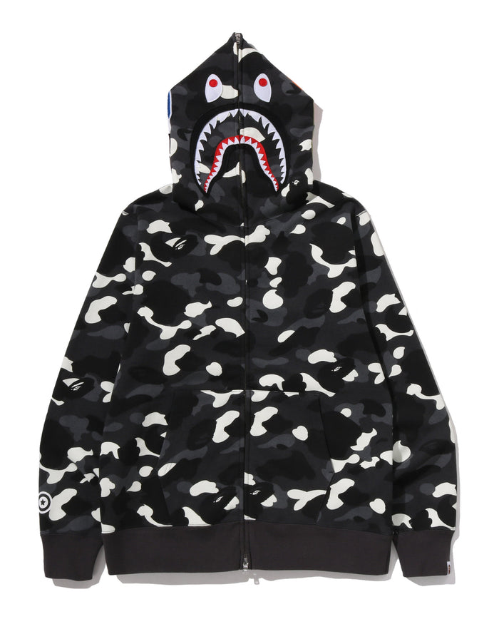 BAPE City Camo Double Shark Full Zip