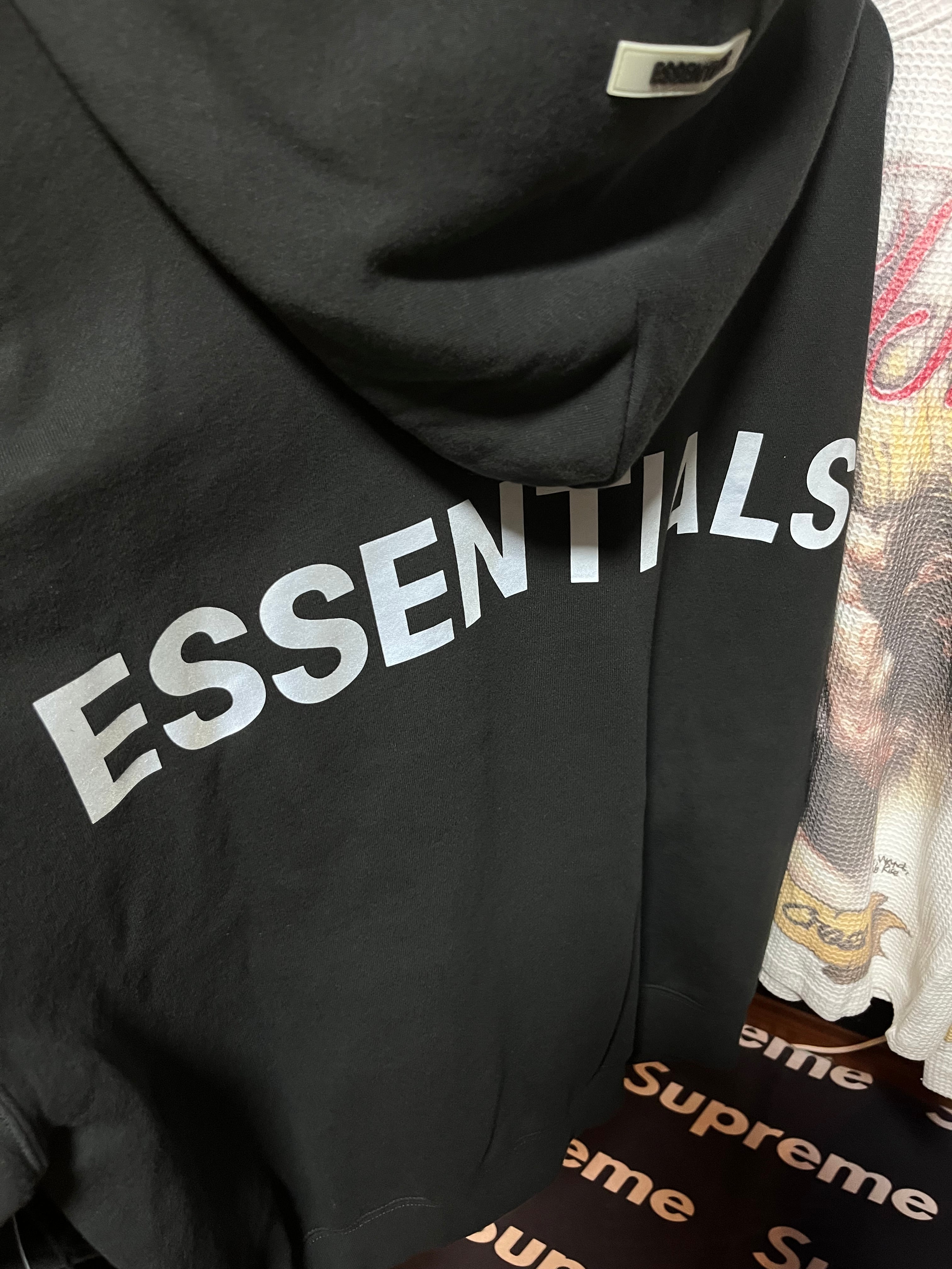 Fear of God Essentials Pullover Hoodie 'Black'