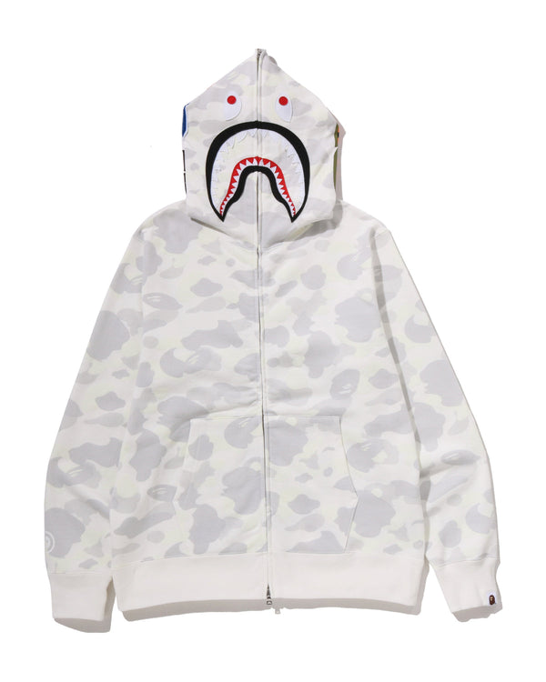 A BATHING APE® City Camo Shark Regular Fit Full Zip