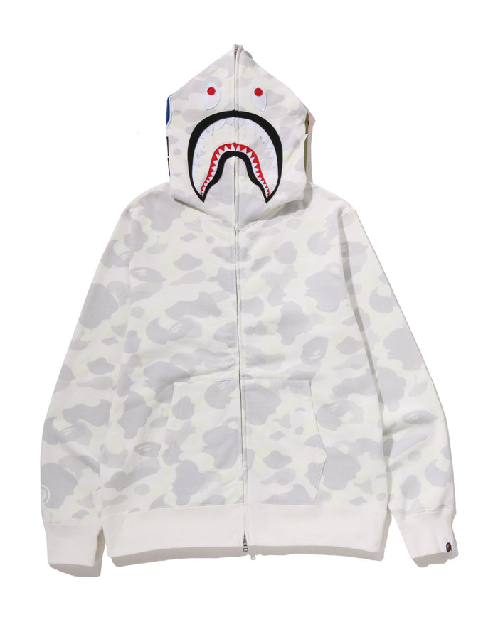 A BATHING APE® City Camo Shark Regular Fit Full Zip