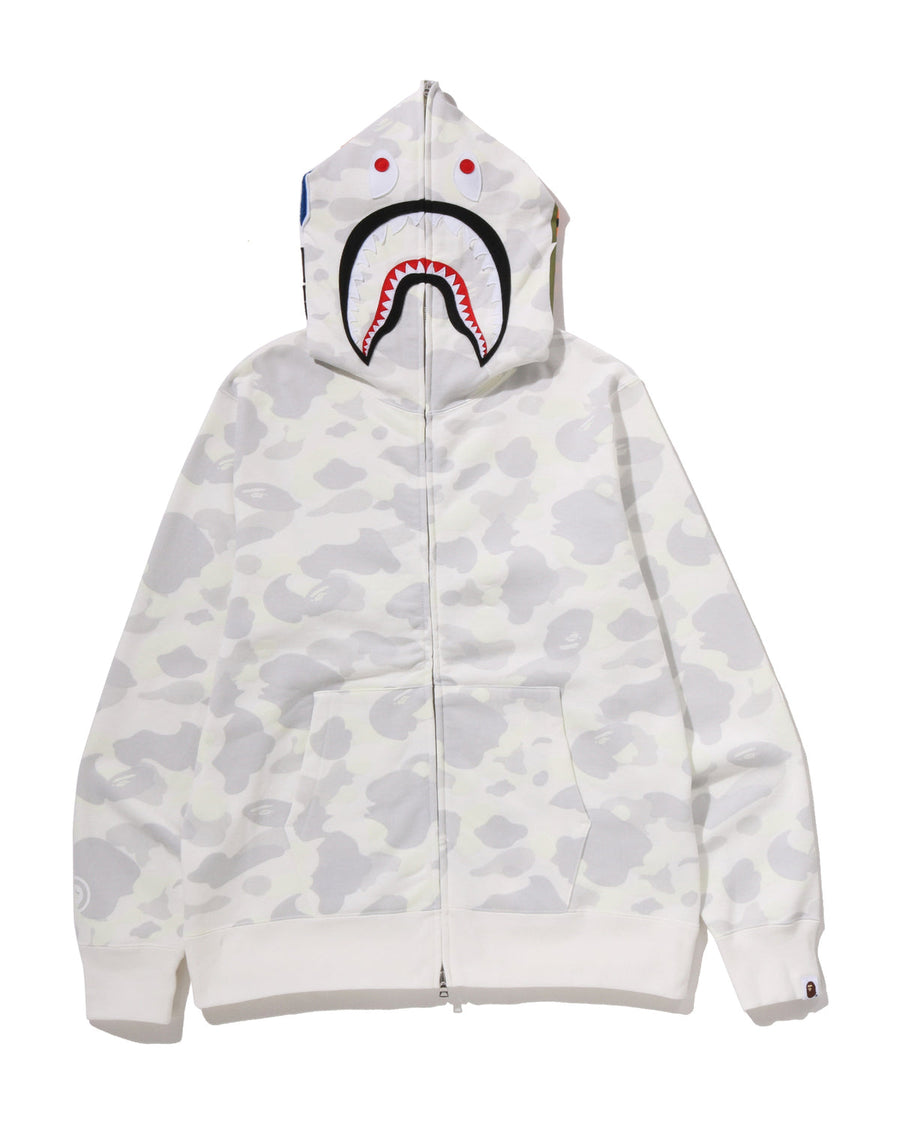 A BATHING APE® City Camo Shark Regular Fit Full Zip