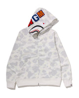 A BATHING APE® City Camo Shark Regular Fit Full Zip