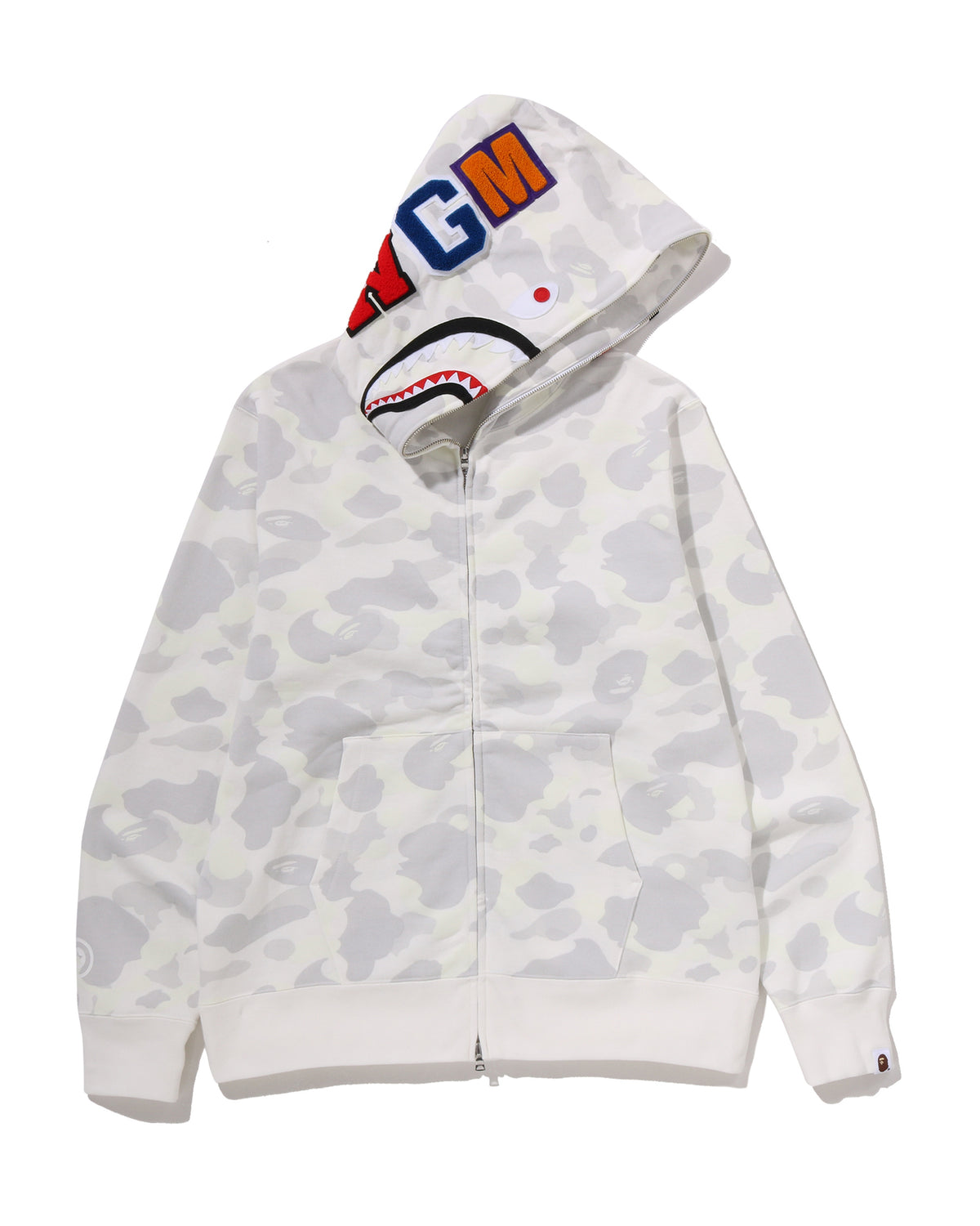 A BATHING APE® City Camo Shark Regular Fit Full Zip