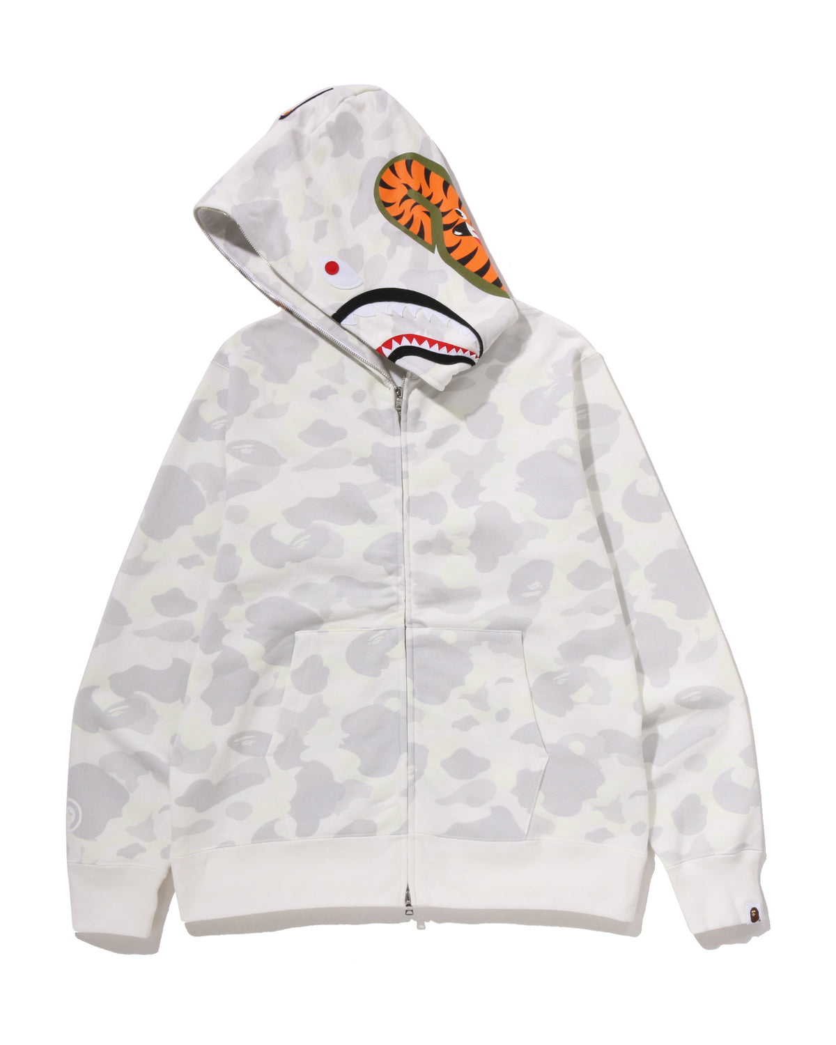 A BATHING APE® City Camo Shark Regular Fit Full Zip