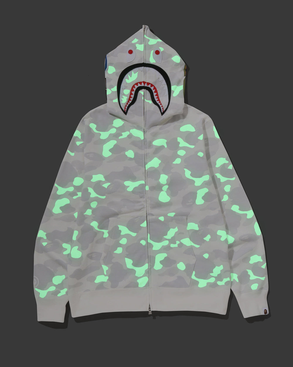 A BATHING APE® City Camo Shark Regular Fit Full Zip