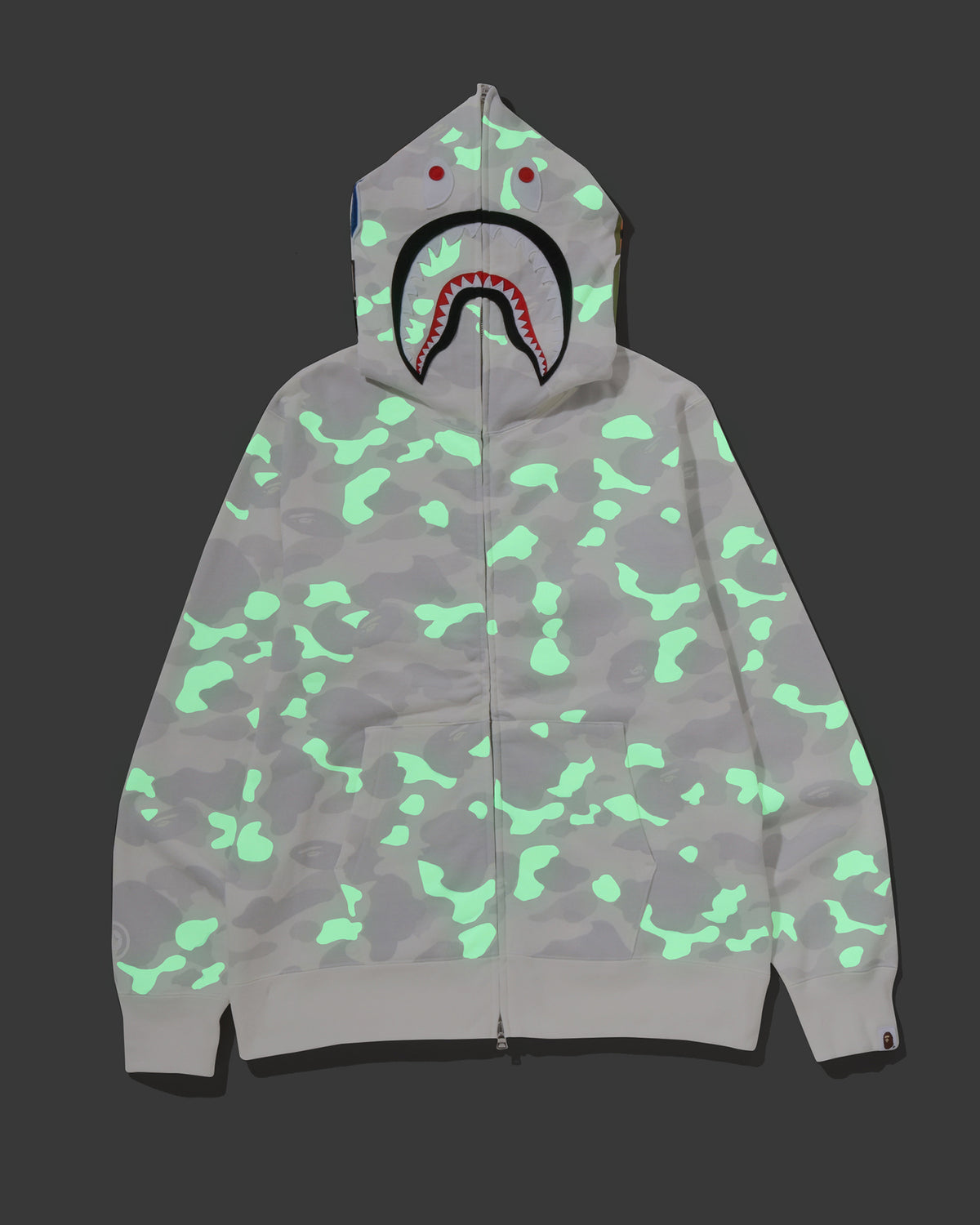 A BATHING APE® City Camo Shark Regular Fit Full Zip