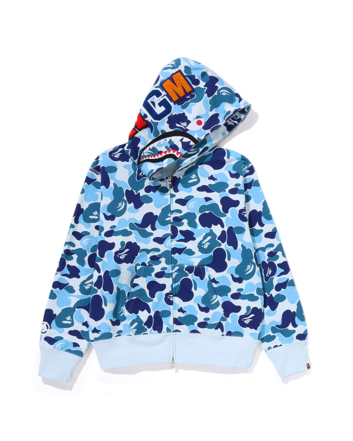A BATHING APE® Abc Camo Shark Full Zip Hoodie