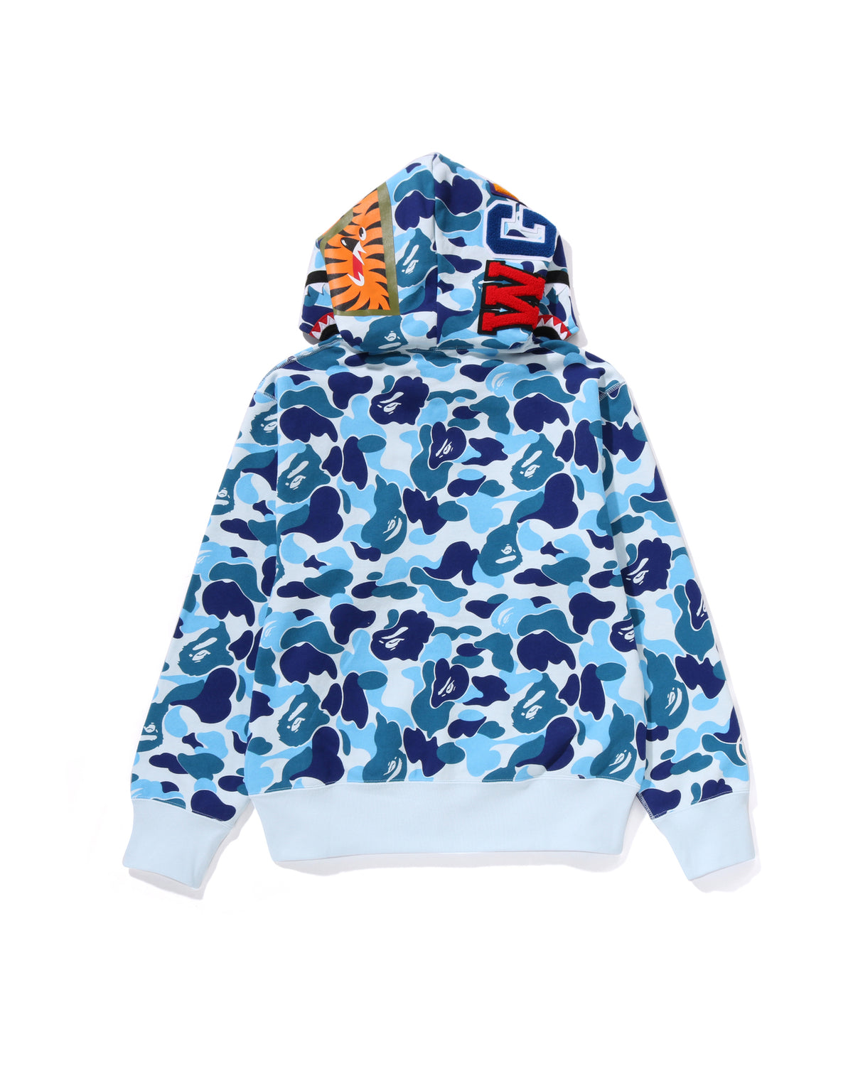 A BATHING APE® Abc Camo Shark Full Zip Hoodie