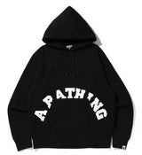 BAPE Giant Ape Head Relaxed Fit Pullover Hoodie Black