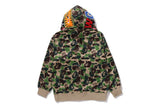 BAPE X ADIDAS RELAXED FIT TRACK CAMO SHARK FULL
