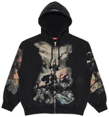 Supreme Frazetta Zip Up Hooded Sweatshirt