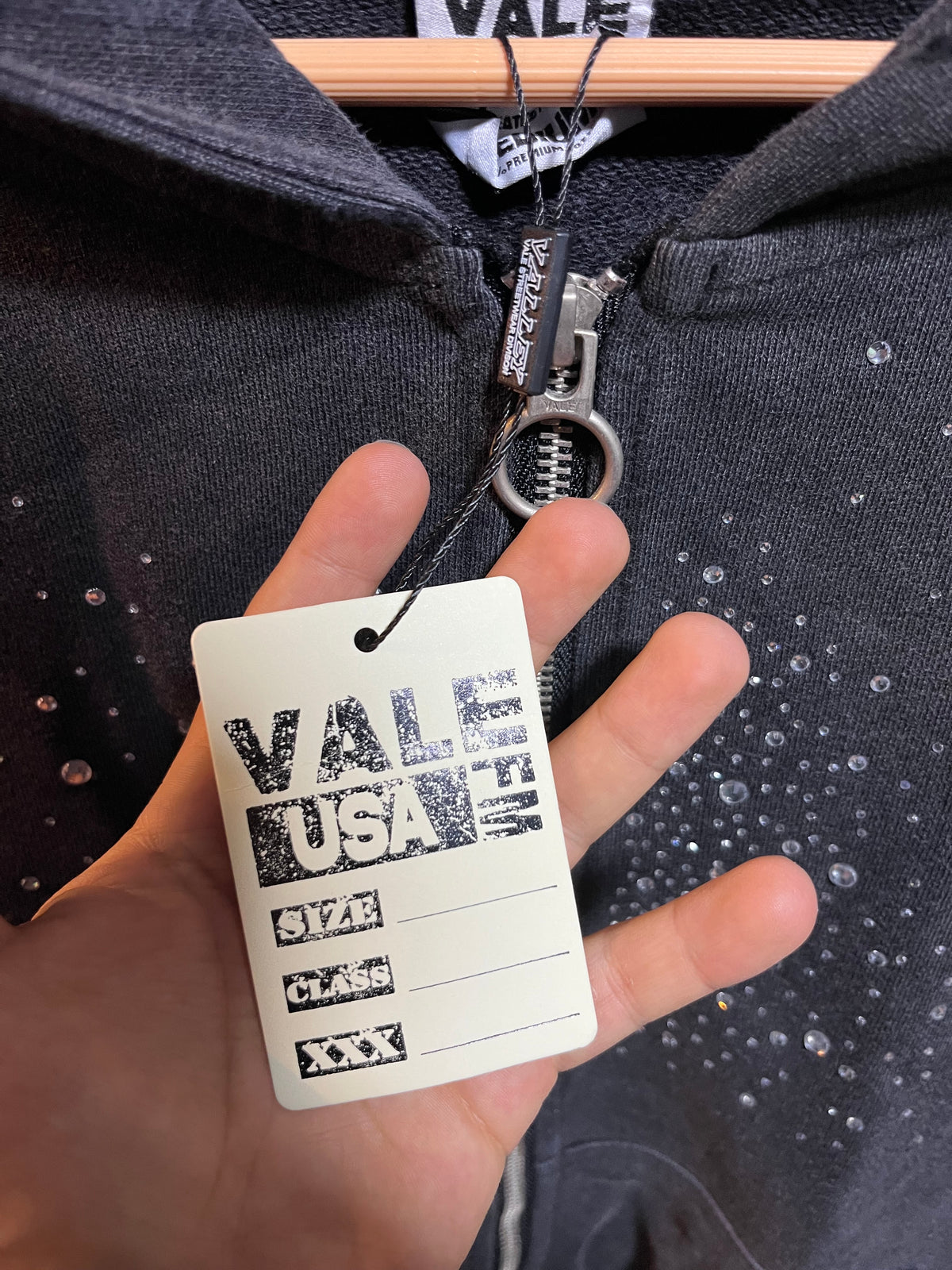 Vale Forever Pluto Portugal Zip Up Hoodie