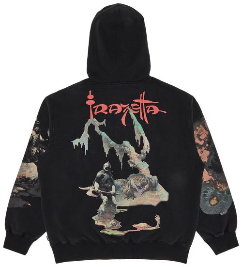 Supreme Frazetta Zip Up Hooded Sweatshirt
