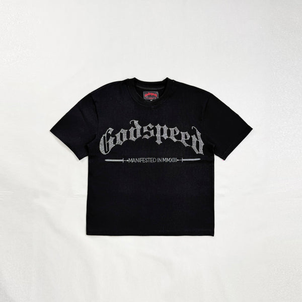 Good Speed T-shirt Rhinestones