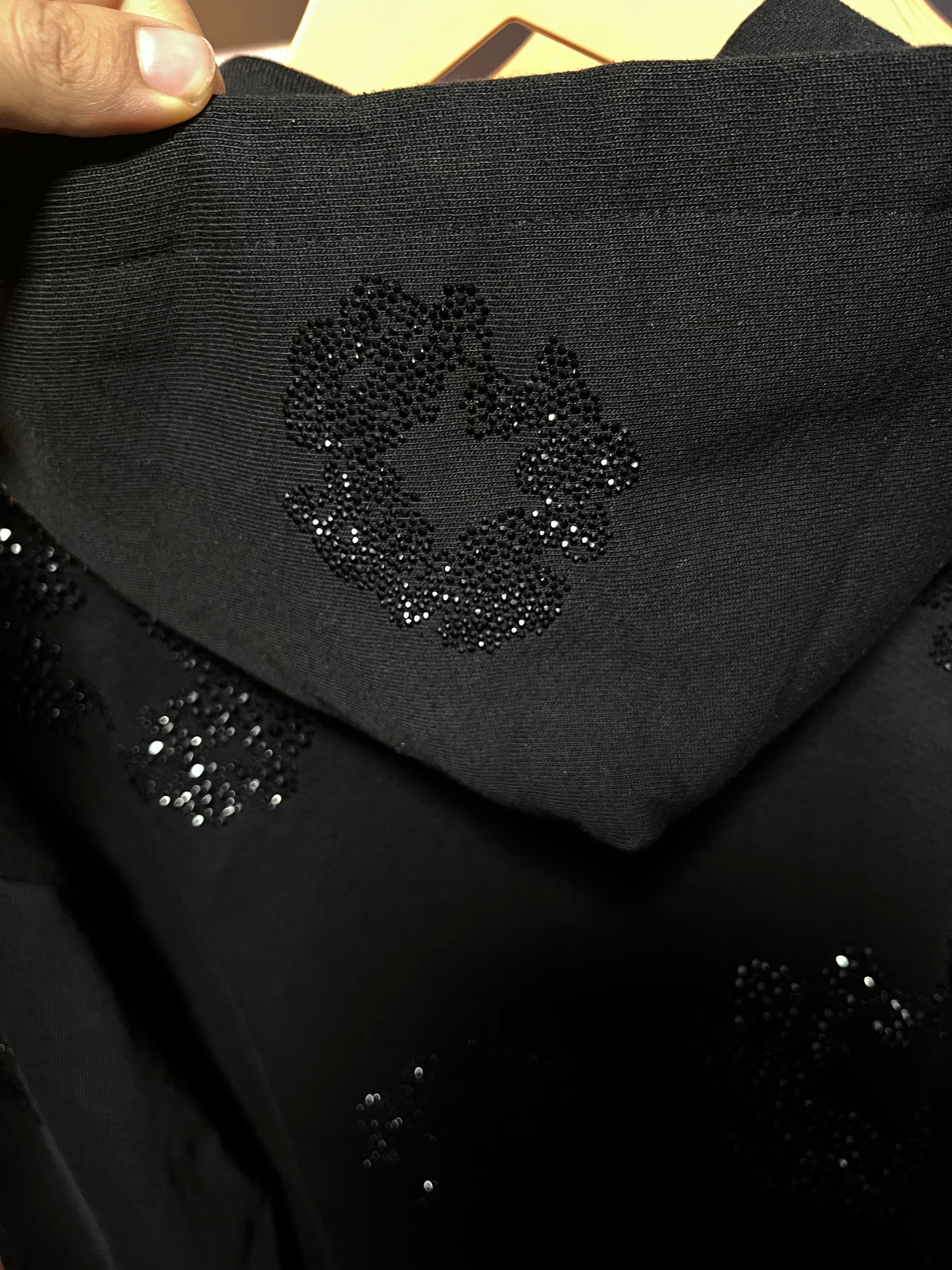 Denim Tears Black on Black Swarovsky