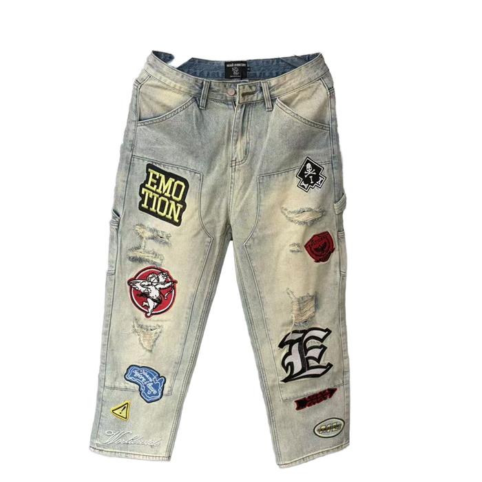 MIXED EMOTION WORKER JEANS – BLUE CITY NYC