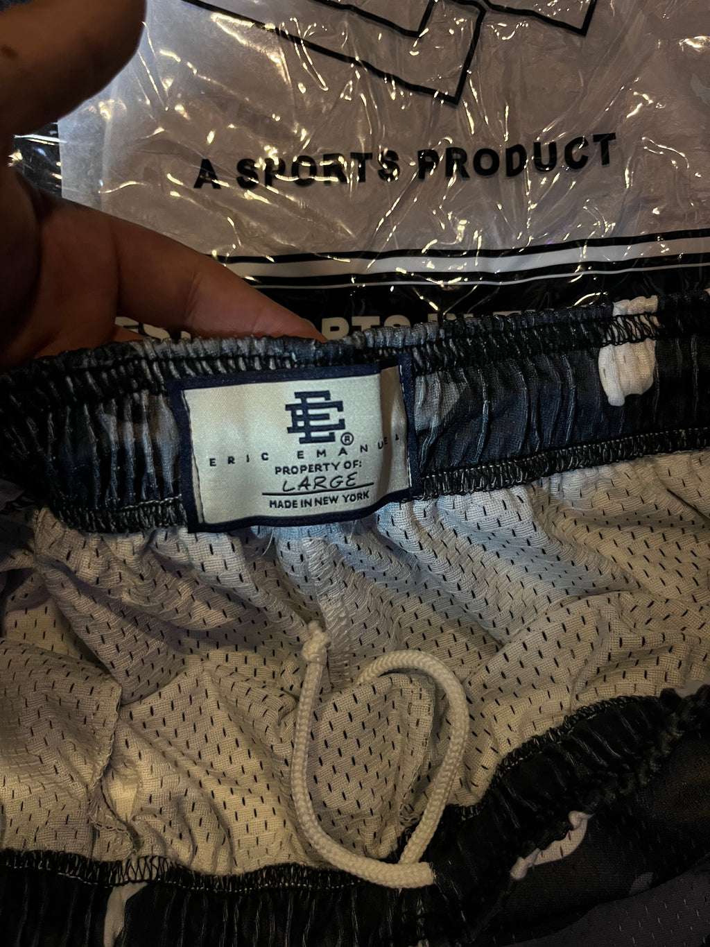 Buy Eric Emanuel EE Basic Short 'White/Black EE Camo