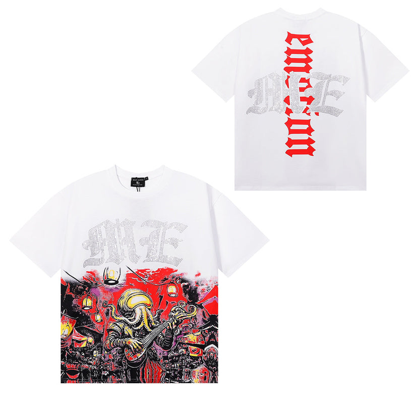 Mixed Emotion Octopus Tee