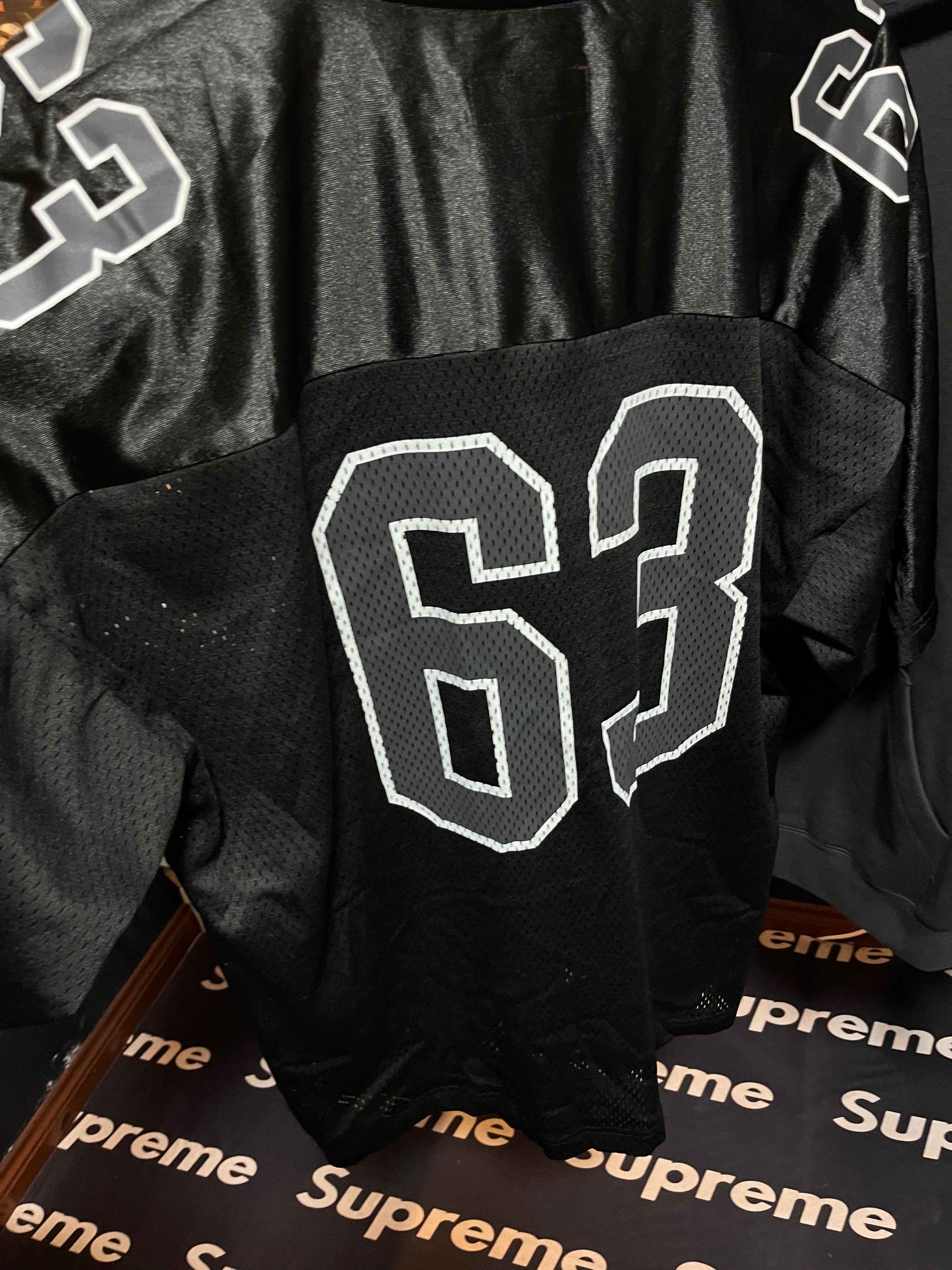 Supreme Playera Stadium Bones Football Black