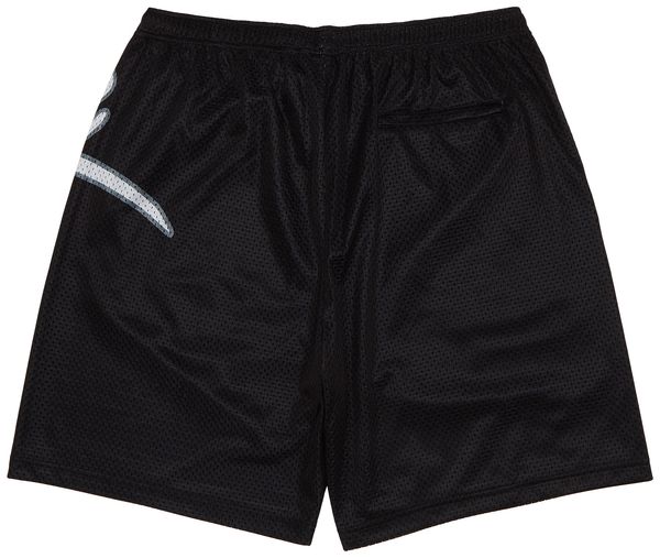 Supreme Big Script Mesh Short 'Black'