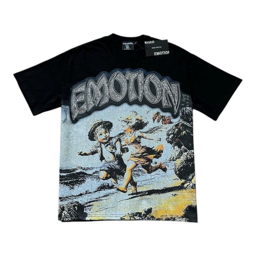 Mixed Emotions Seaside Tee Black