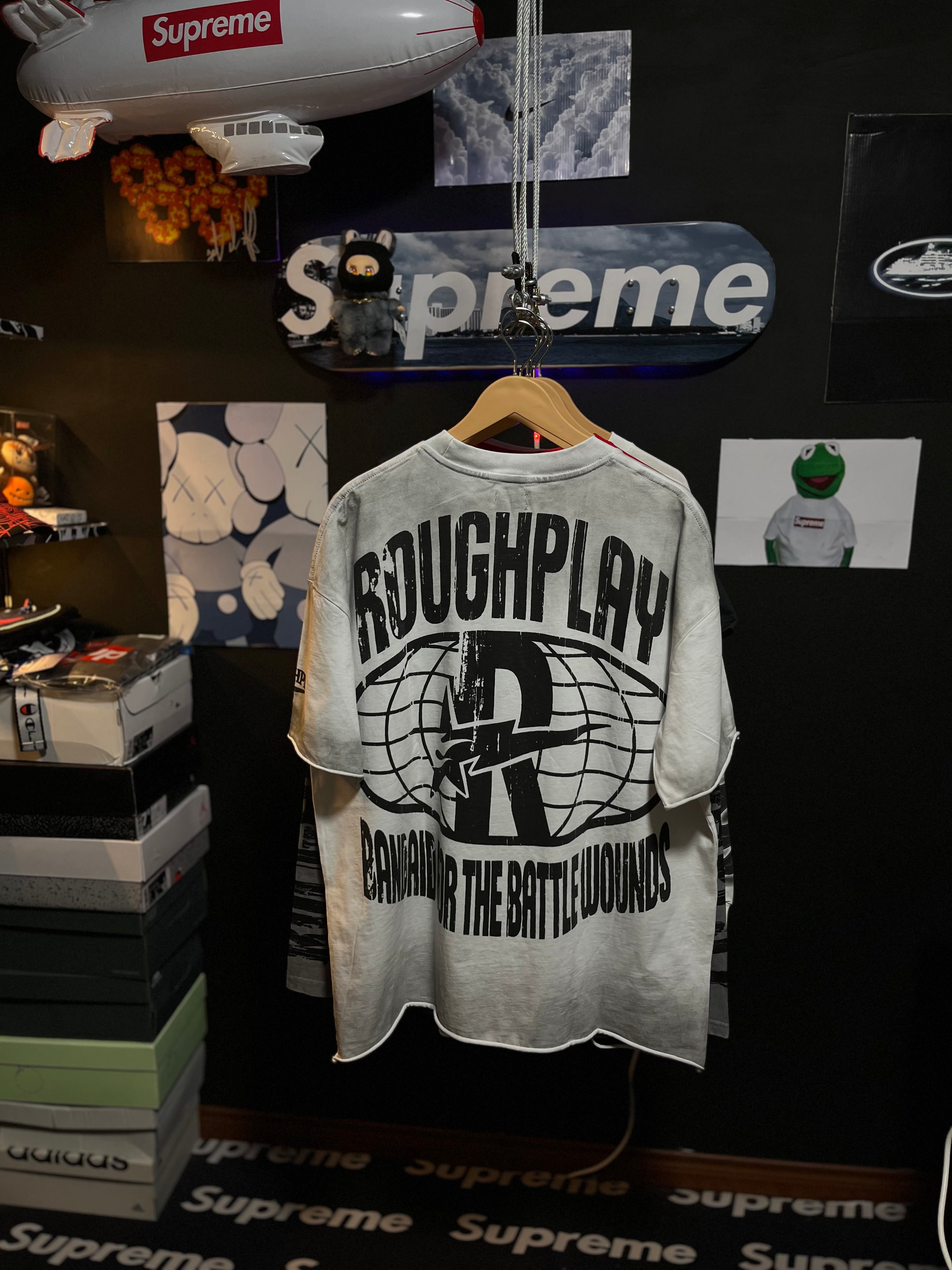 Roughplay Together Cut Sleeve Shirt