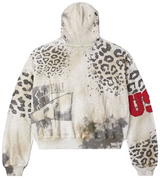 Vale Forever Cheetah Zip Up 'Grey'