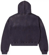 Vale Forever Raven Zip Up Hoodie "Black"