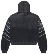 Vale Forever Widow Big Zip Up Hoodie 'Black'