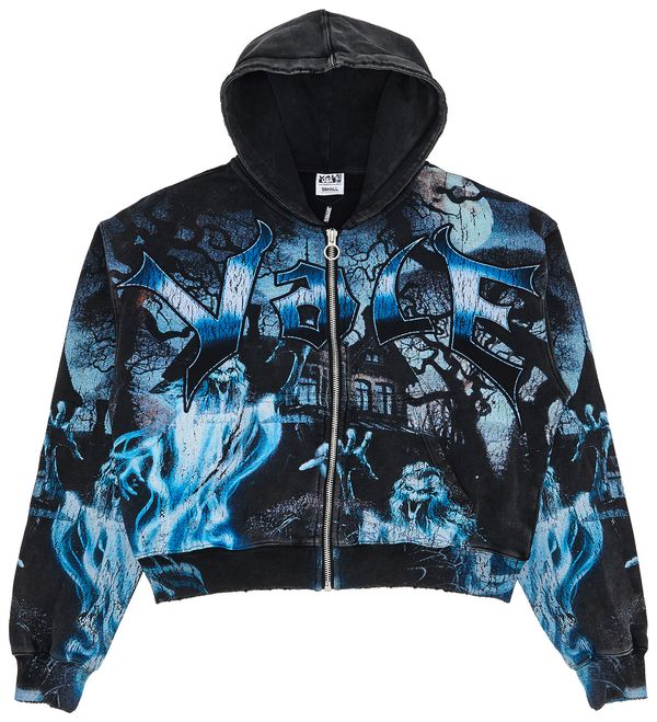 Buy Vale Forever Casper Zip Up Hoodie 'Black'