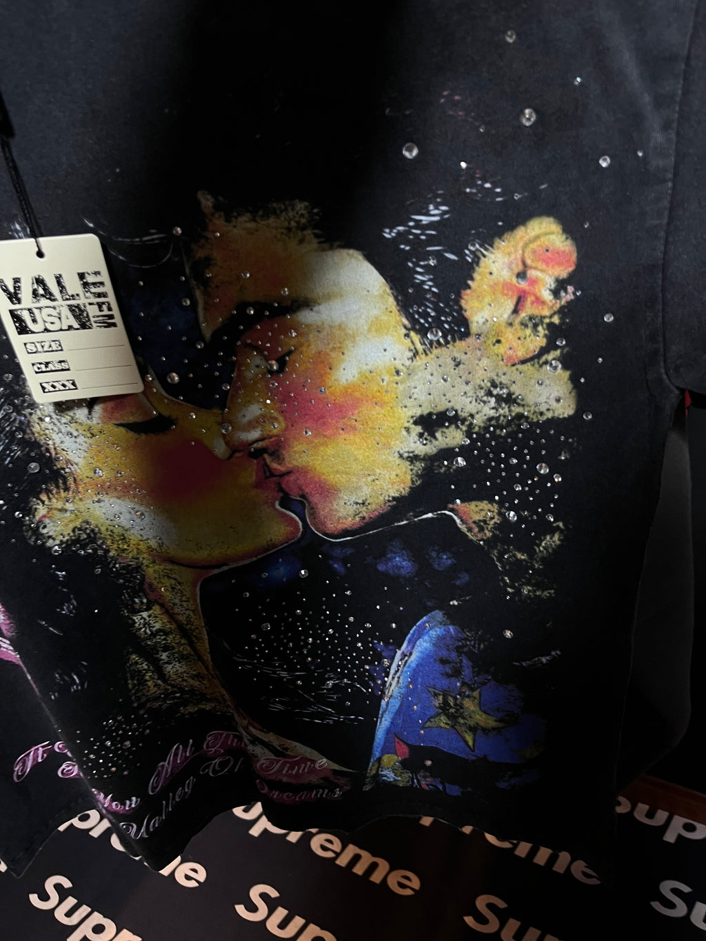 Vale Forever Fated Yours Bling Tee 'Black'