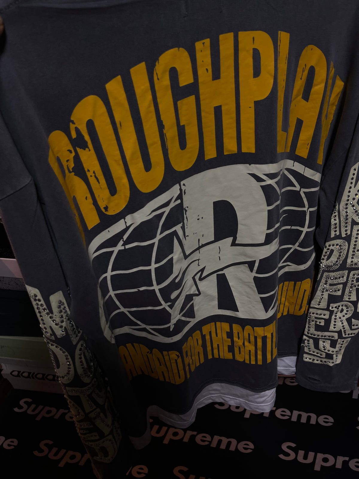 Rough play Bandaid grey soul